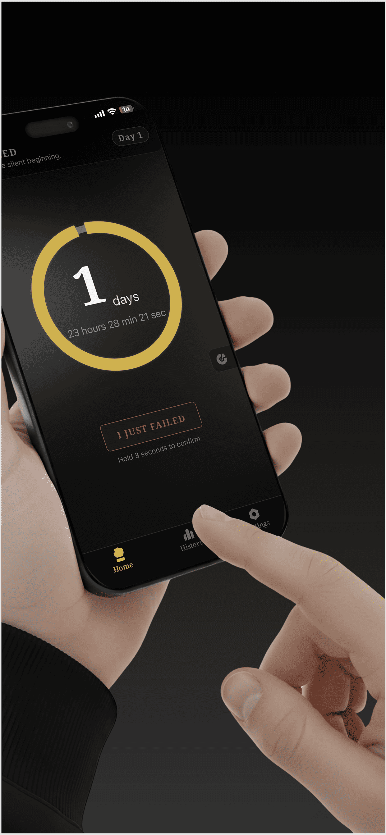NoFap Tracker screenshot 2